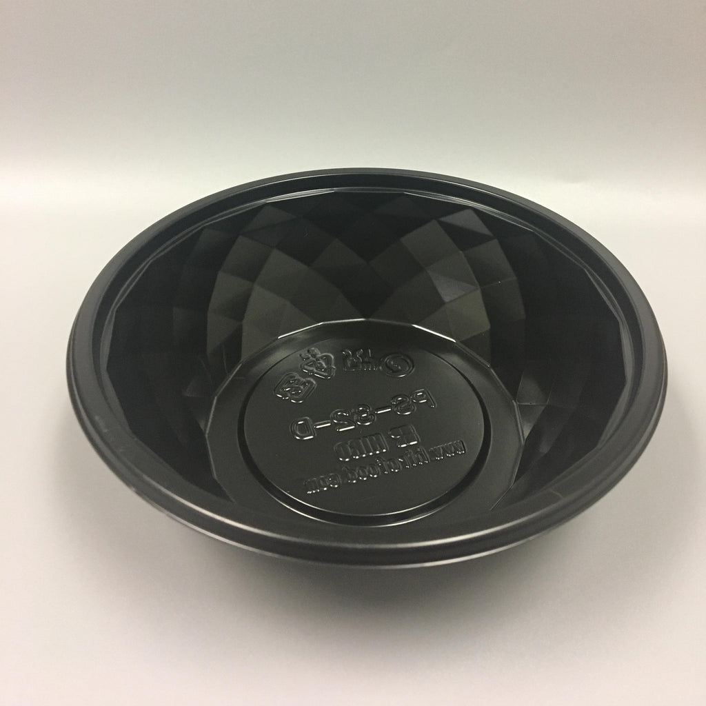 50sets 16oz Disposable Salad Containers with Dome Crystal Lids, BPA-Free Food Grade Plastic Bowls