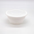 42oz White or Black Togo PP Soup Cups Deli ramen Bowls with lid 150 sets/cs