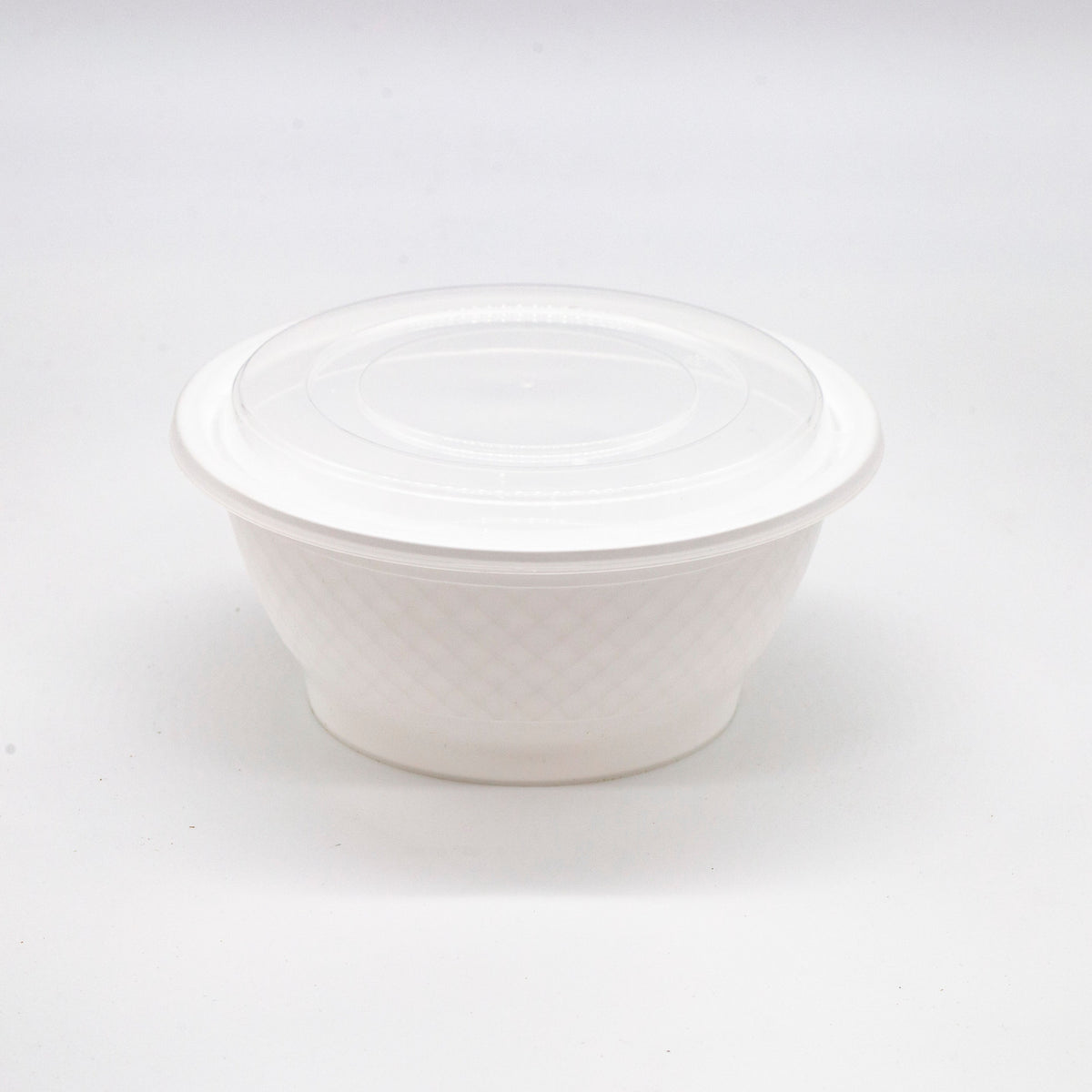 42oz White or Black Togo PP Soup Cups Deli ramen Bowls with lid 150 sets/cs