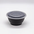 38oz White or Black Togo PP Soup Cups Deli ramen Bowls with lid 150 sets/cs