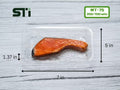 MT-75 Clear 7x5x1 1/4"  PET Moisture-Lock Meat Tray 350 counts