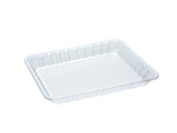 MT-119 Clear 11 x 9x1 1/4"  PET Moisture-Lock Meat Tray 200 counts