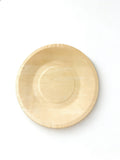 WPR Round Shallow Wooden Plate
