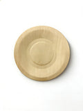 WPR Round Shallow Wooden Plate