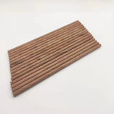 Wood Straw  size 6x200mm  500pcs/box