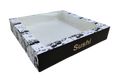 10.6 x 10.6 Paper Sushi Box w/ Anti Fog Window