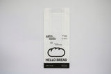 Hello Bread Series | Minimalist Bakery Bags with Clear Display Window