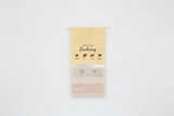 "Sweet Baking" Series Tin-Tie Paper Bags – Warm Yellow Bags with Display Window