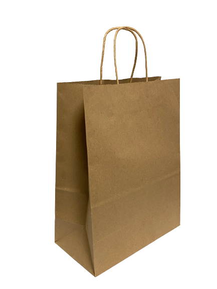 Kraft Paper Bags with Handles Bulk Brown Bags Shopping Bags 100 0/pcs