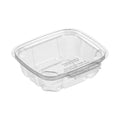 BreakAway | Rectangular Clear Hinged Food Salad Container With Leak-Resistant Lids