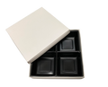 225/pack Paper box with 6 PCs and 4 PCs inner tray moon cake box with lids