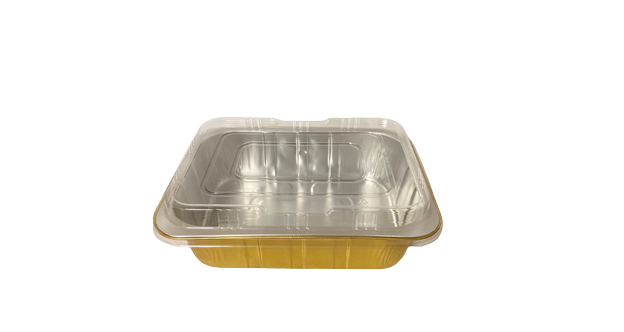 RT221/1400 Aluminum Foil Bakery Tray with Lid 125sets