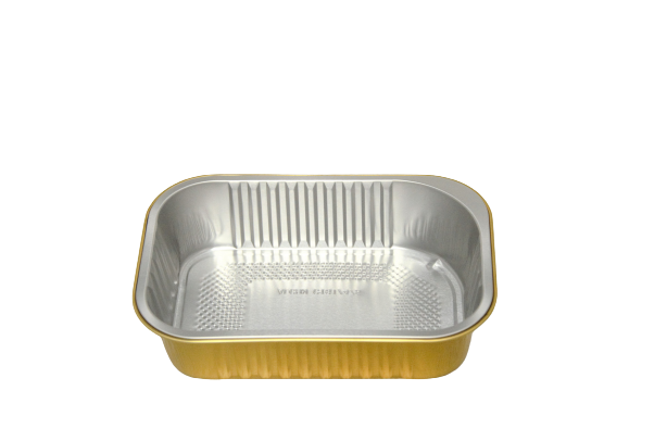RT161/475 Aluminum Foil Bakery Tray with Lid 125sets