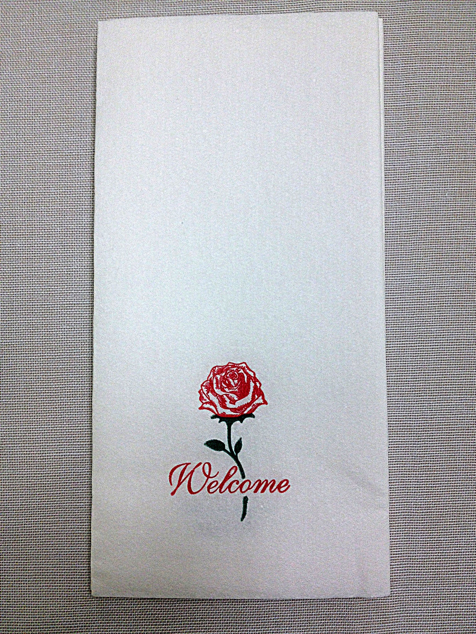 Personalized Linen-Like Disposable Guest Towels