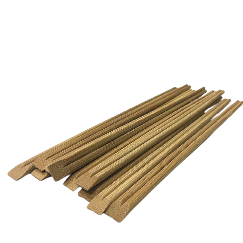 100 Pairs Bulk Reusable Bamboo Chopsticks Brown Japanese