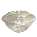 32oz Plastic Clear Rose Salad Bowls Poke Bowl To-Go Cold Food Container 150/pack