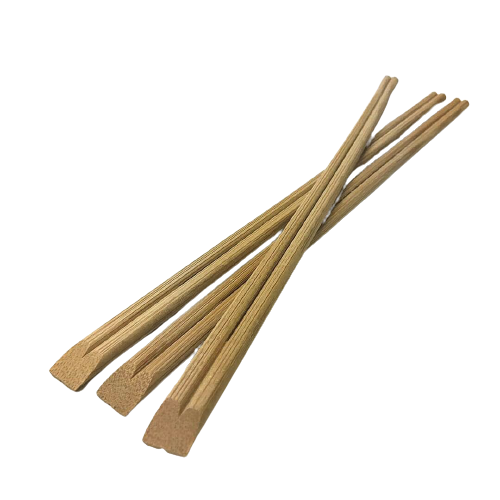 100 Pairs Bulk Reusable Bamboo Chopsticks Brown Japanese