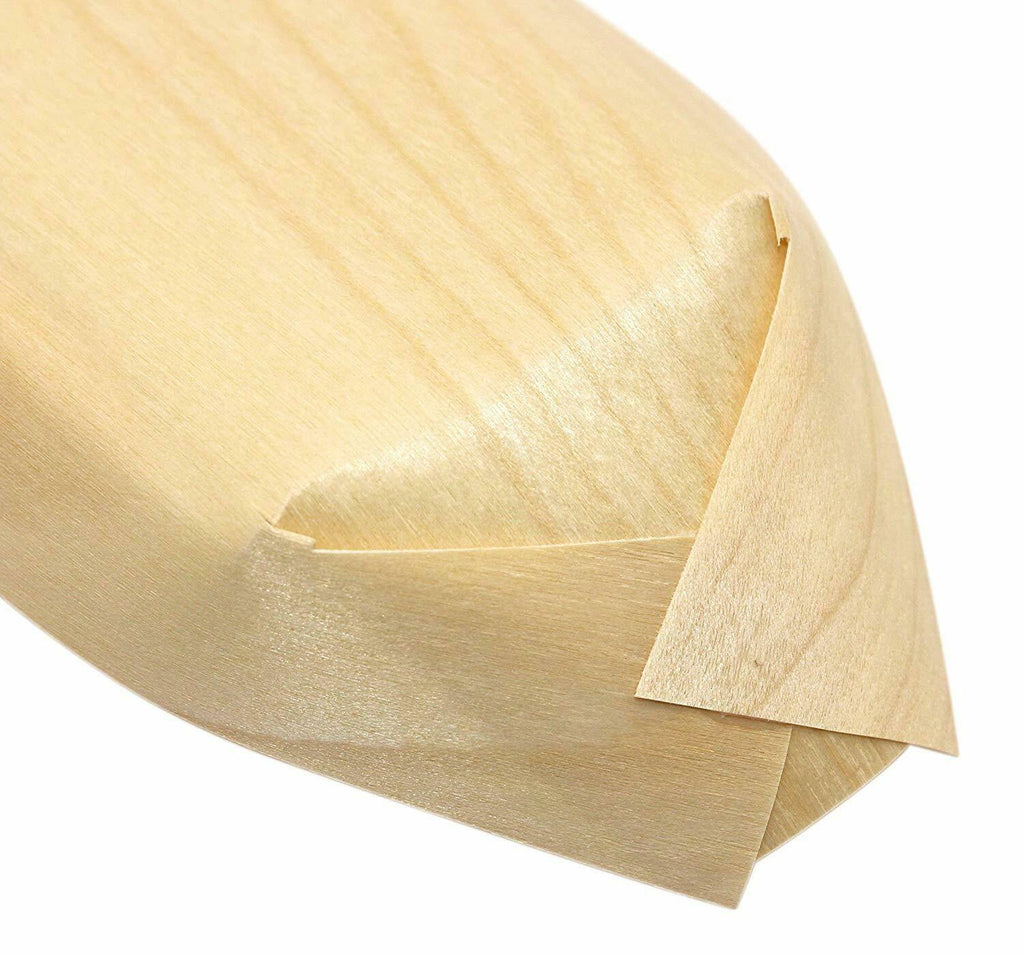 8.5" Wooden Boat Disposable Wood Boat Container 100Pcs